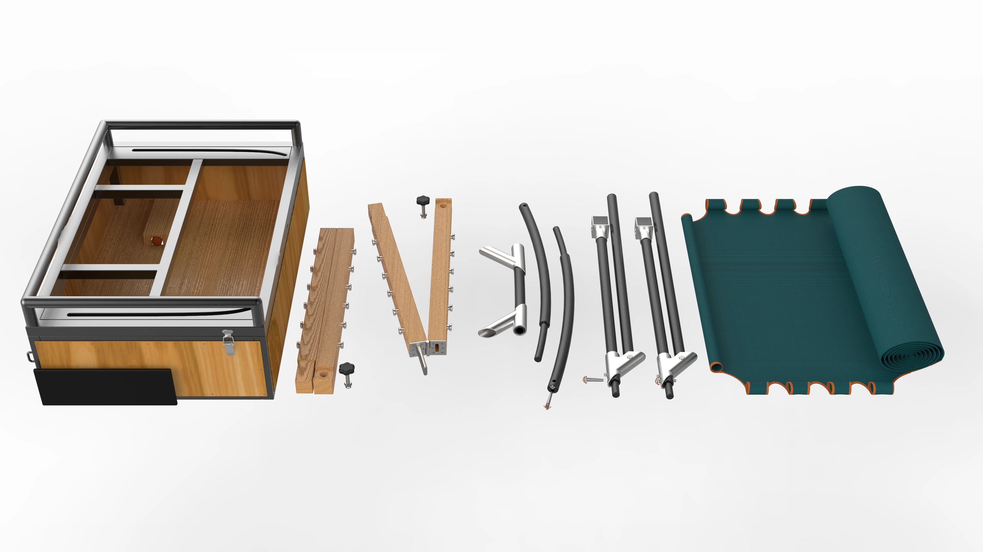 Modulares Campingkonzept